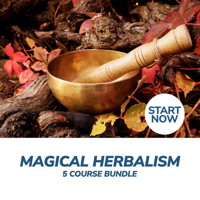 Magical Herbalism Online Bundle, 5 Certificate Courses