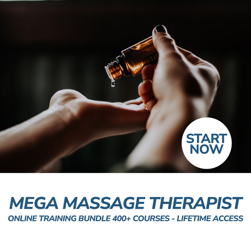 Mega Massage Therapist Online Training Bundle, 400+ Courses - Lifetime Access