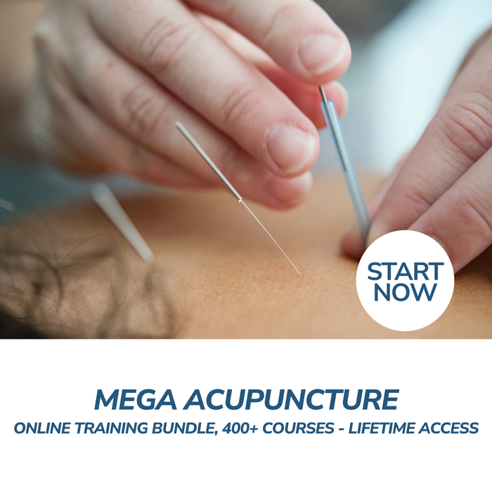 Mega Acupuncture Online Training Bundle, 400+ Courses - Lifetime Access