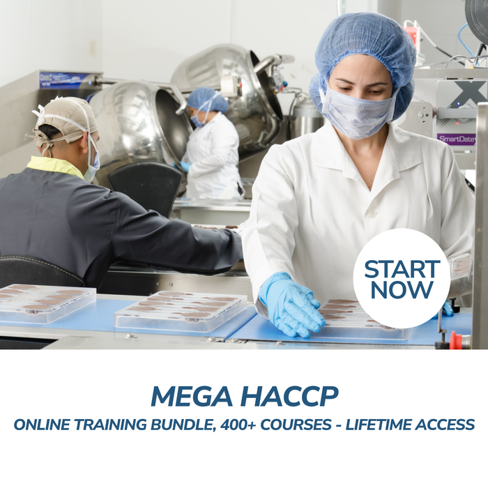 Mega HACCP Online Training Bundle, 400+ Courses - Lifetime Access