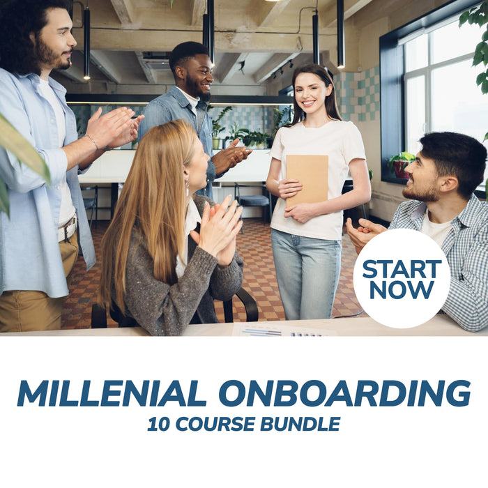 Ultimate Millennial Onboarding Online Bundle, 10 Certificate Courses