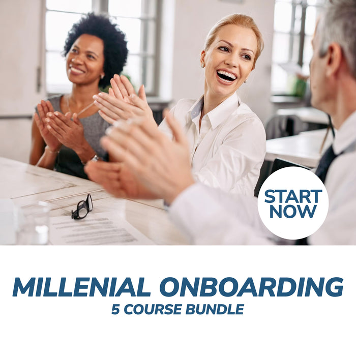 Millennial Onboarding Online Bundle, 5 Certificate Courses