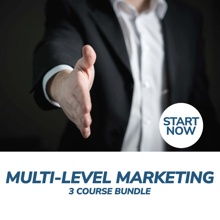 Multi-Level Marketing Online Bundle, 3 Certificate Courses
