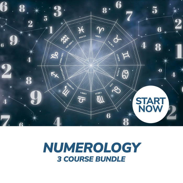 Numerology Online Bundle, 3 Certificate Courses