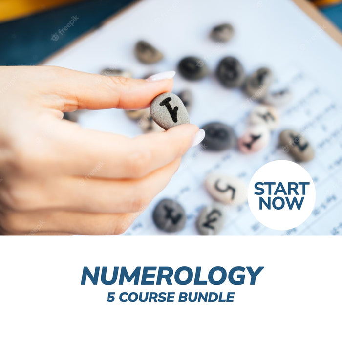 Numerology Online Bundle, 5 Certificate Courses