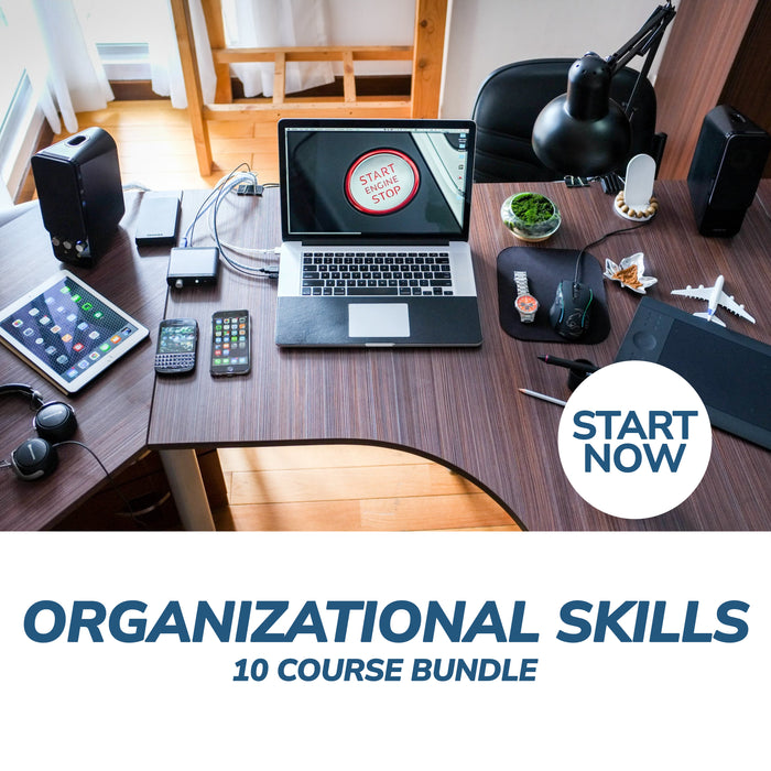 Ultimate Organizational Skills Online Bundle, 10 Certificate Courses