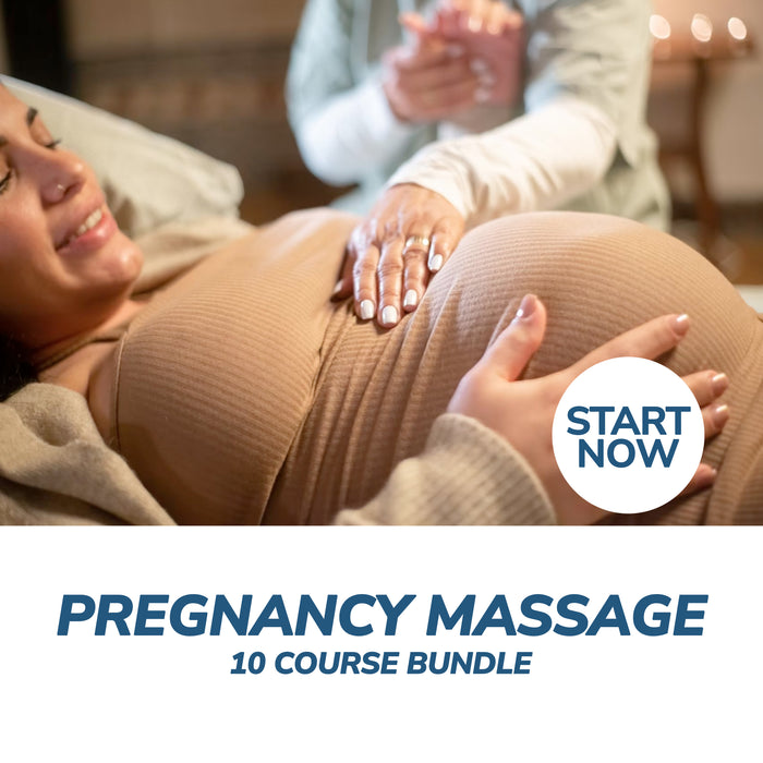 Ultimate Pregnancy Massage Online Bundle, 10 Certificate Courses