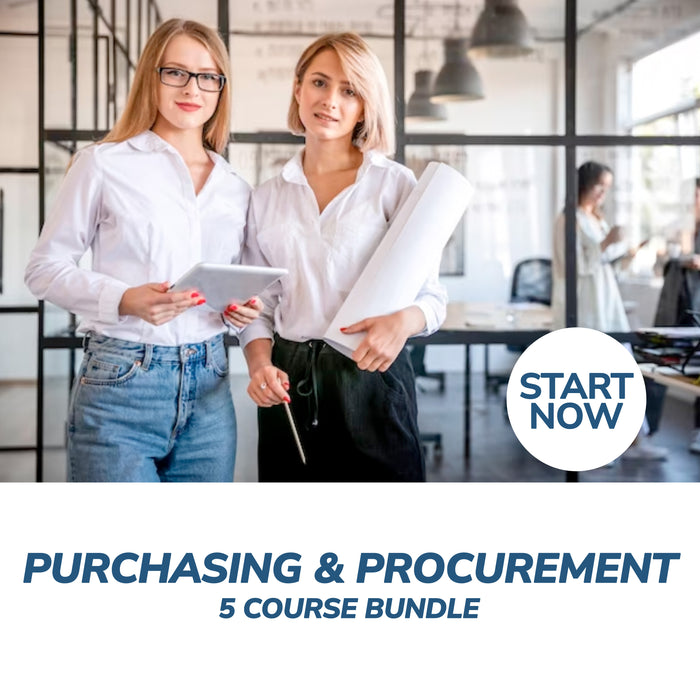 Purchasing and Procurement Basics Online Bundle, 5 Certificate Courses