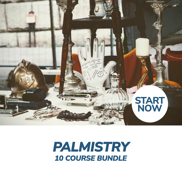 Ultimate Palmistry Online Bundle, 10 Certificate Courses