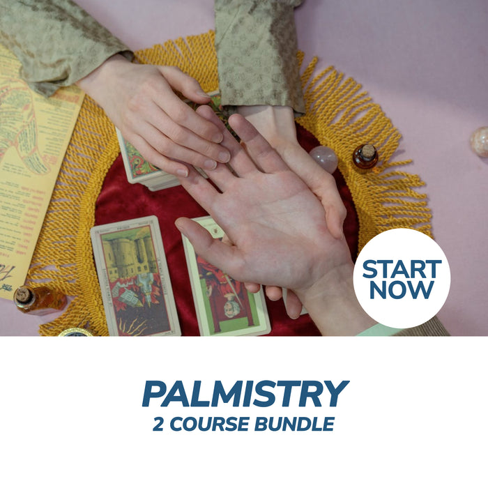 Palmistry Online Bundle, 2 Certificate Courses