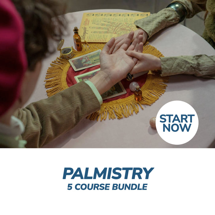 Palmistry Online Bundle, 5 Certificate Courses