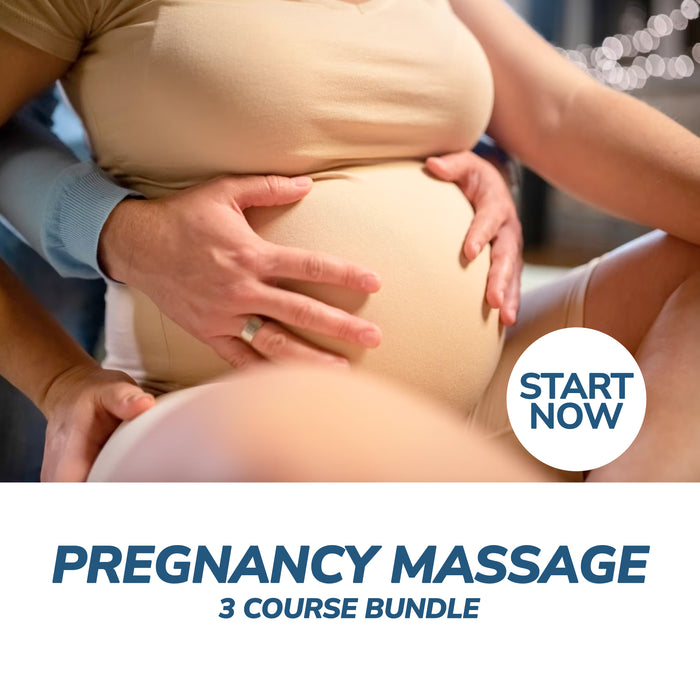 Pregnancy Massage Online Bundle, 3 Certificate Courses