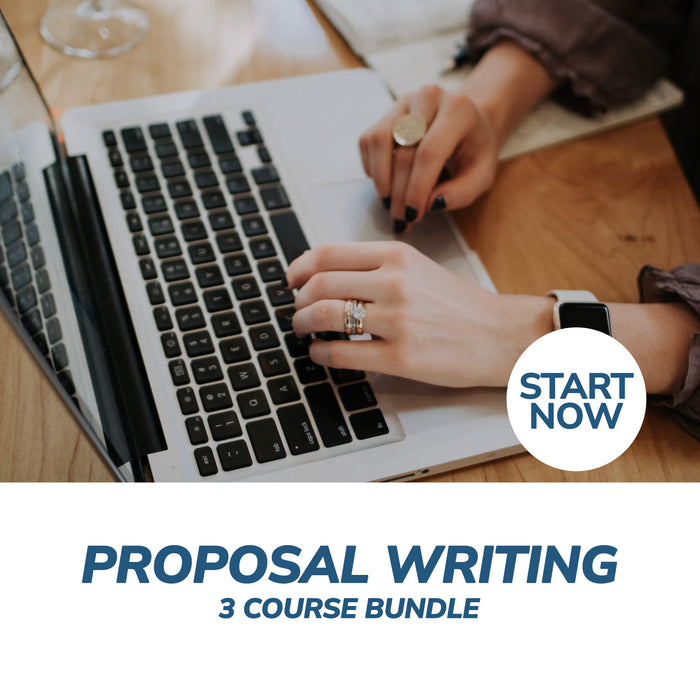 Proposal Writing Online Bundle, 3 Certificate Courses