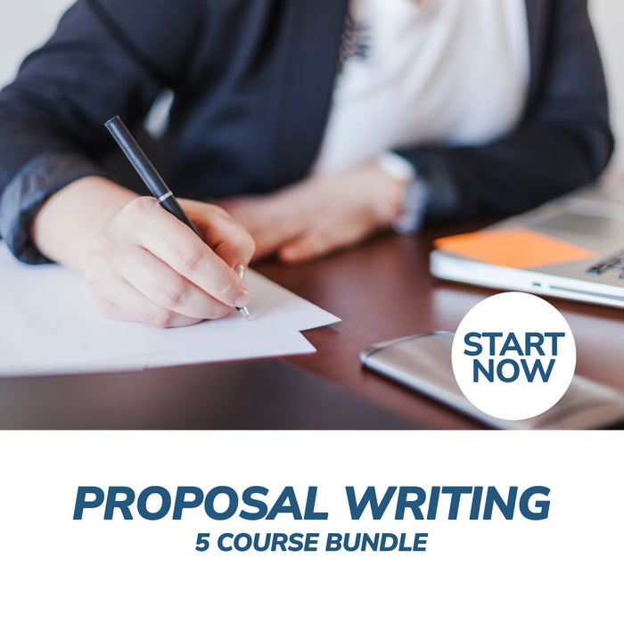 Proposal Writing Online Bundle, 5 Certificate Courses