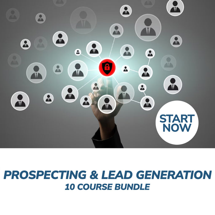 Ultimate Prospecting and Lead Generation Online Bundle, 10 Certificate Courses