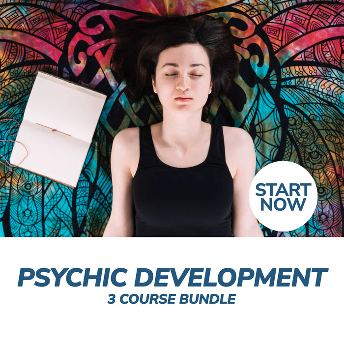 Psychic Development Online Bundle, 3 Certificate Courses