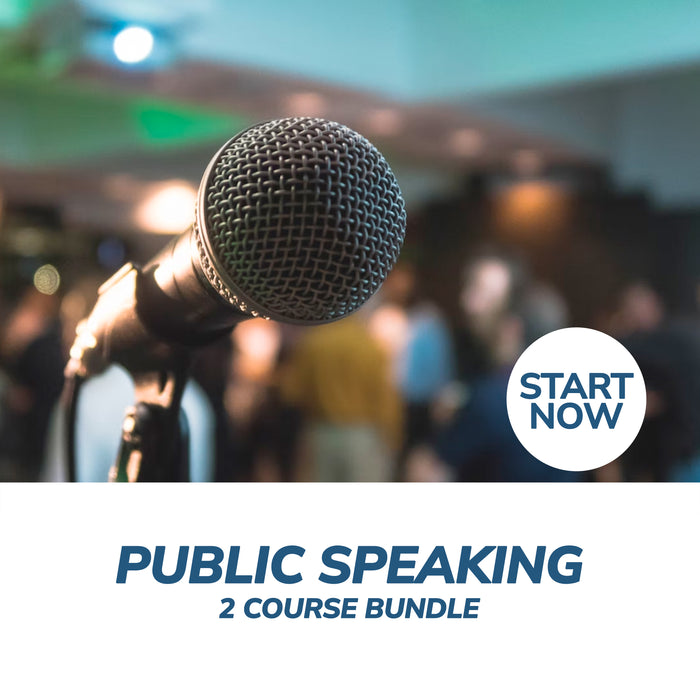Public Speaking Bundle, 2 Certificate Courses