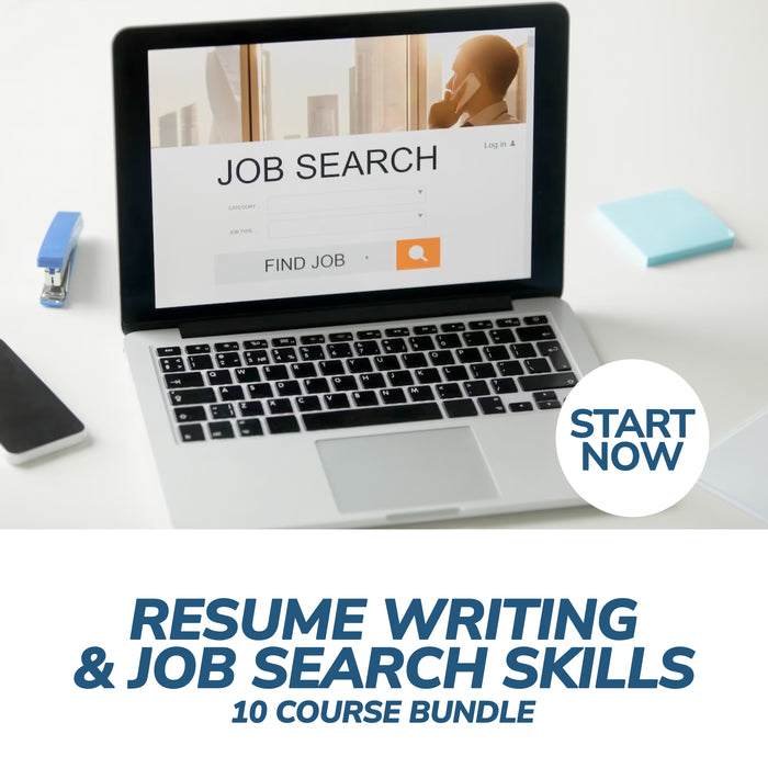 Ultimate Job Search Skills Online Bundle, 10 Certificate Courses