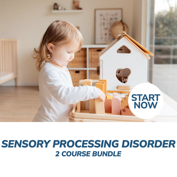 Sensory Processing Disorder Awareness Online Bundle, 2 Certificate Courses