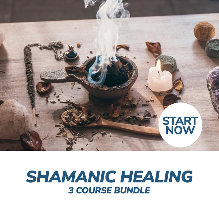 Shamanic Healing/Energy Healing Online Bundle, 3 Certificate Courses