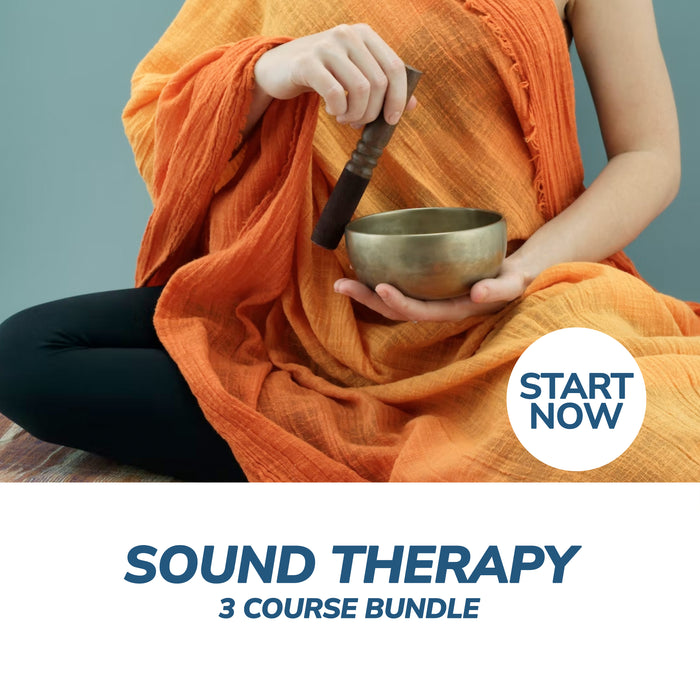 Sound Therapy Online Bundle, 3 Certificate Courses