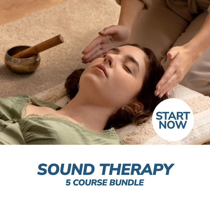 Sound Therapy Online Bundle, 5 Certificate Courses