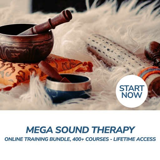 Mega Sound Therapy Online Training Bundle, 400+ Courses - Lifetime Access