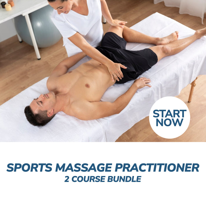 Sports Massage Practitioner Online Bundle, 2 Certificate Courses