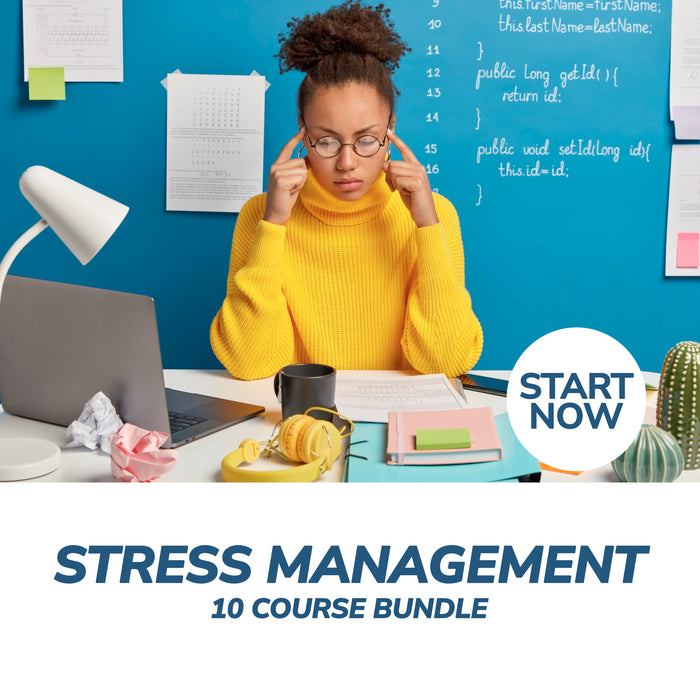 Stress Management Online Bundle, 10 Certificate Courses