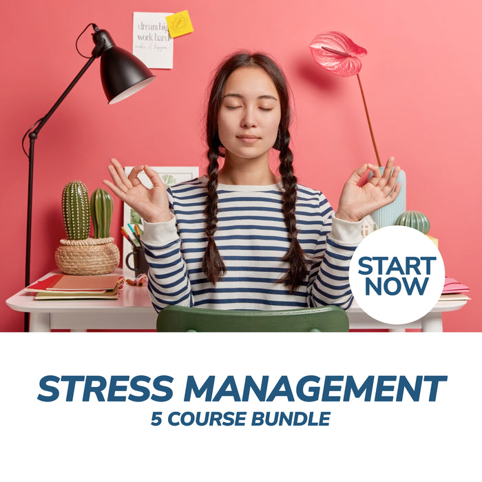 Stress Management Online Bundle, 5 Certificate Courses