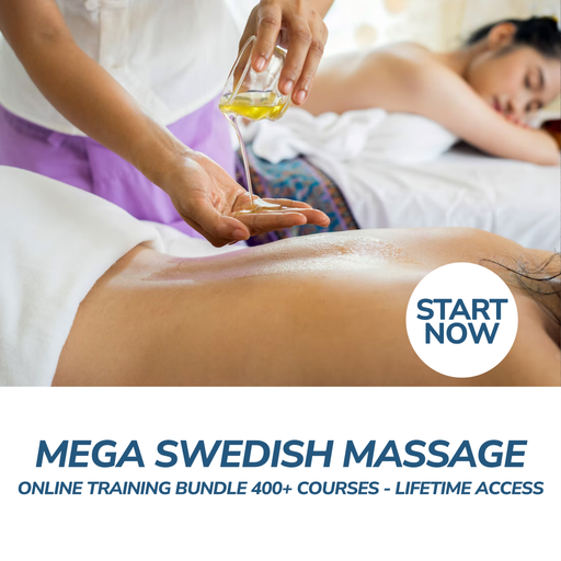 Mega Swedish Massage Online Training Bundle, 400+ Courses - Lifetime Access