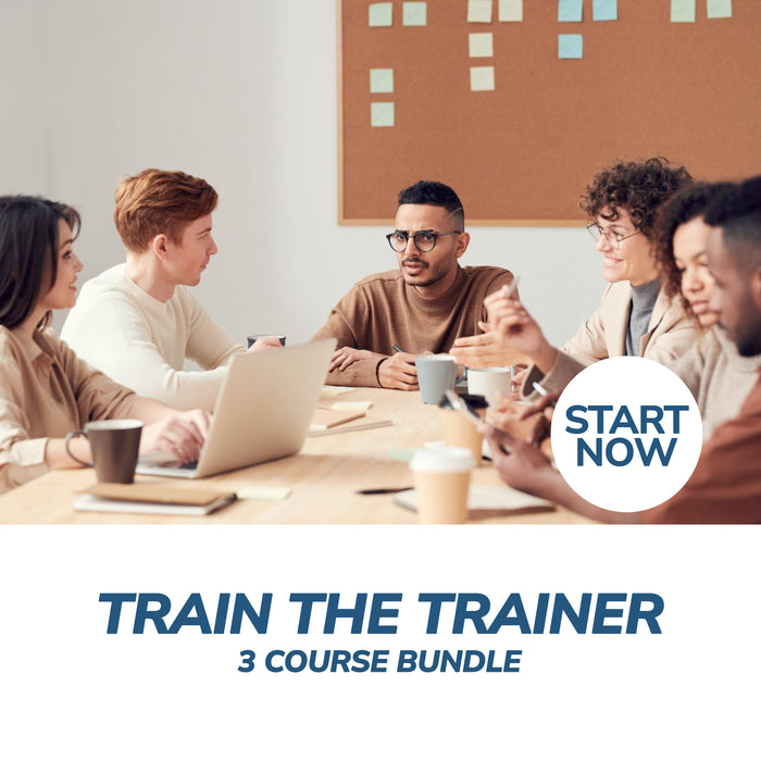 Train The Trainer Online Bundle, 3 Certificate Courses