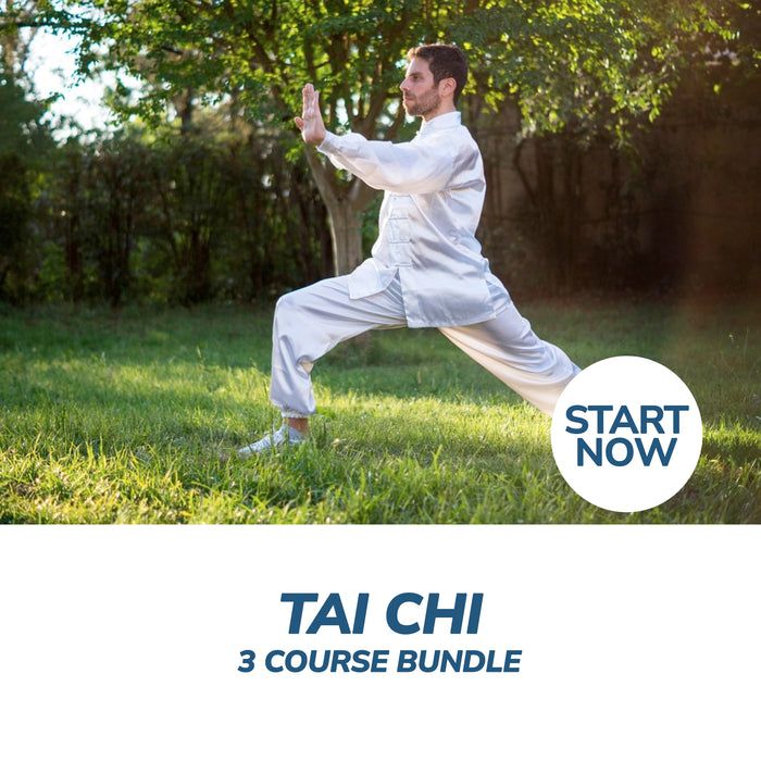 Tai Chi Online Bundle, 3 Certificate Courses