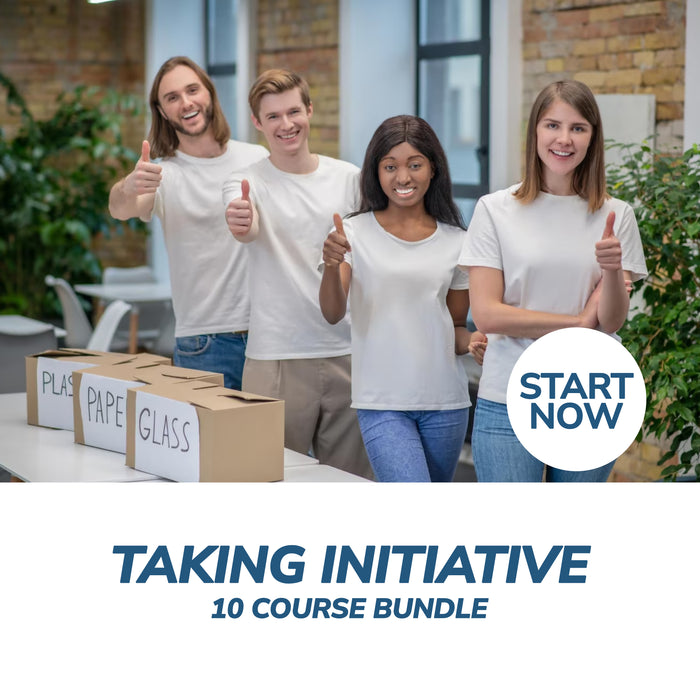 Ultimate Taking Initiative Online Bundle, 10 Certificate Courses