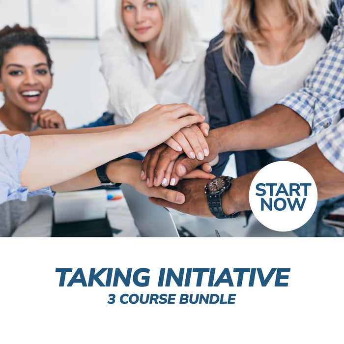 Taking Initiative Online Bundle, 3 Certificate Courses