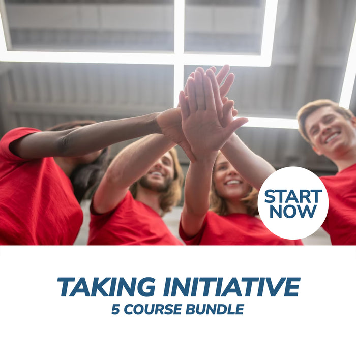 Taking Initiative Online Bundle, 5 Certificate Courses