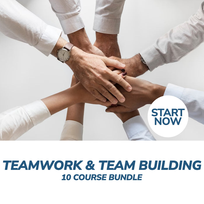 Ultimate Teamwork and Team Building Online Bundle, 10 Certificate Courses