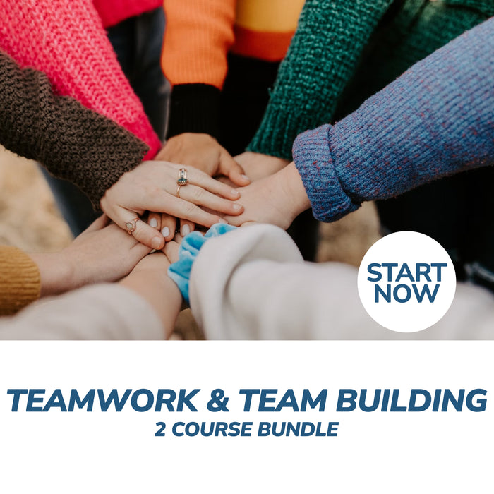 Teamwork and Team Building Online Bundle, 2 Certificate Courses