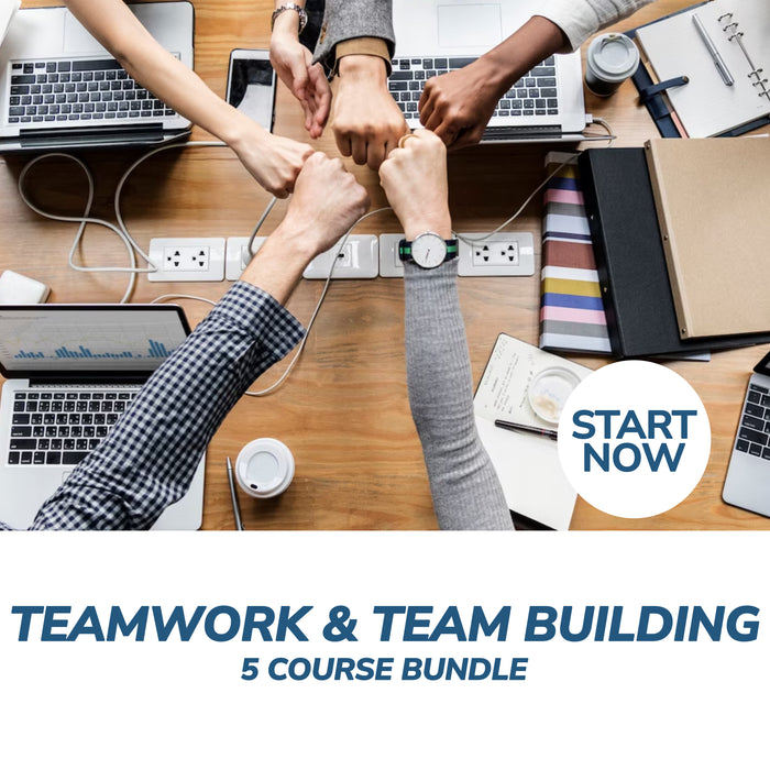 Teamwork and Team Building Online Bundle, 5 Certificate Courses