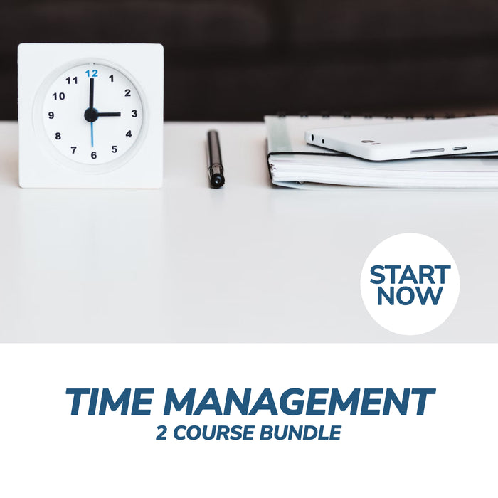 Time Management Online Bundle, 2 Certificate Courses