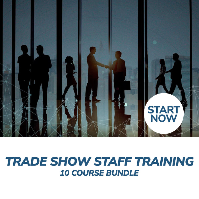 Ultimate Trade Show Staff Training Online Bundle, 10 Certificate Courses