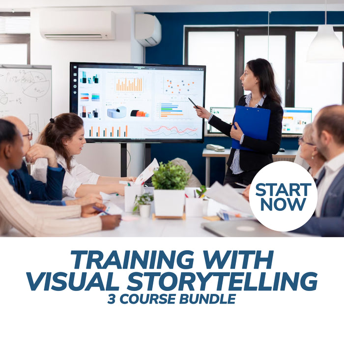 Training with Visual Storytelling Online Bundle, 3 Certificate Courses