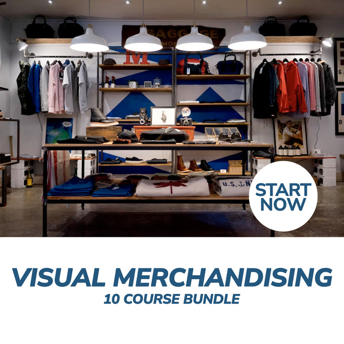Ultimate Visual Merchandising Online Bundle, 10 Certificate Courses