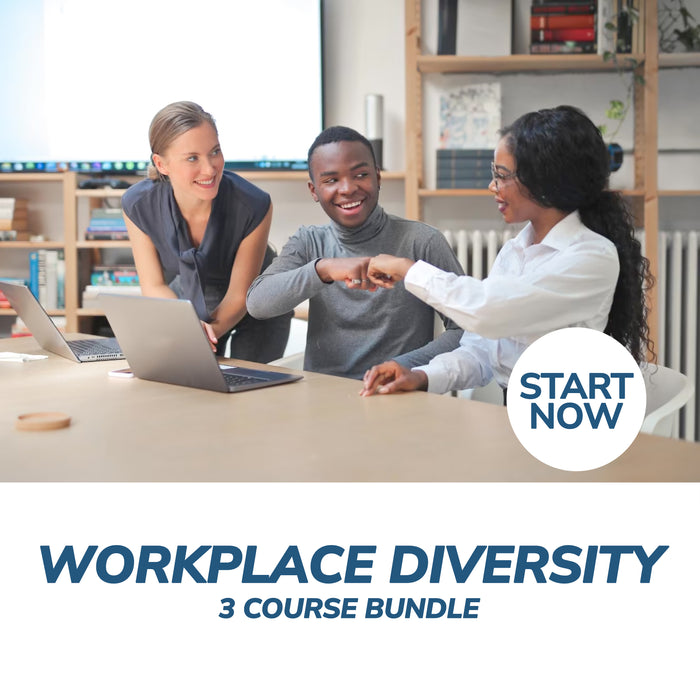 Workplace Diversity Online Bundle, 3 Certificate Courses