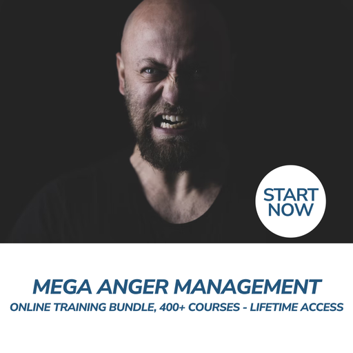 Mega Anger management Online Training Bundle, 400+ Courses - Lifetime Access