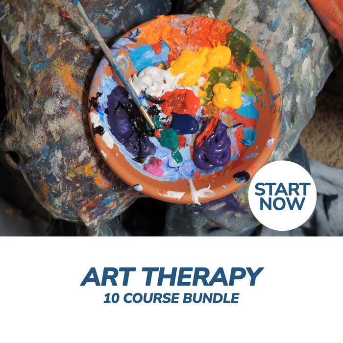 Ultimate Art Therapy Online Bundle, 10 Certificate Courses