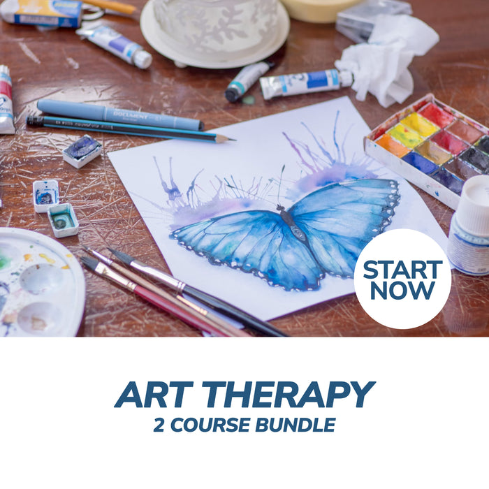 Art Therapy Online Bundle, 2 Certificate Courses