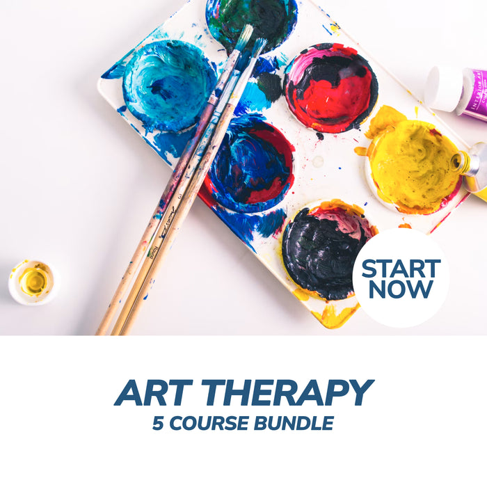 Art Therapy Online Bundle, 5 Certificate Courses