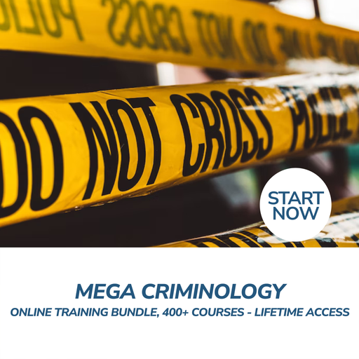 Mega Criminology Online Training Bundle, 400+ Courses - Lifetime Access