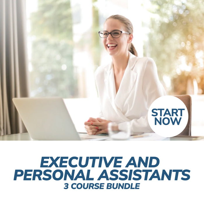 Executive and Personal Assistants Online Bundle, 3 Certificate Courses